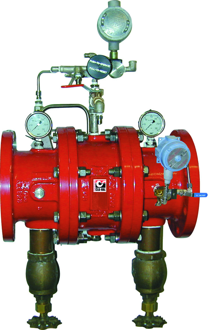 Deluge Valves for Onshore & Offshore Fire Protection ClaVal 83460 Tubular Diaphragm